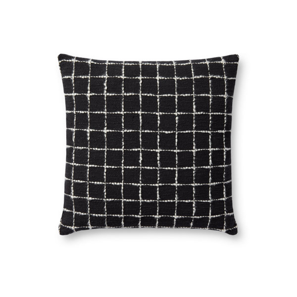 Magnolia Home By Joanna Gaines X Loloi Mary Black / Ivory Pillow